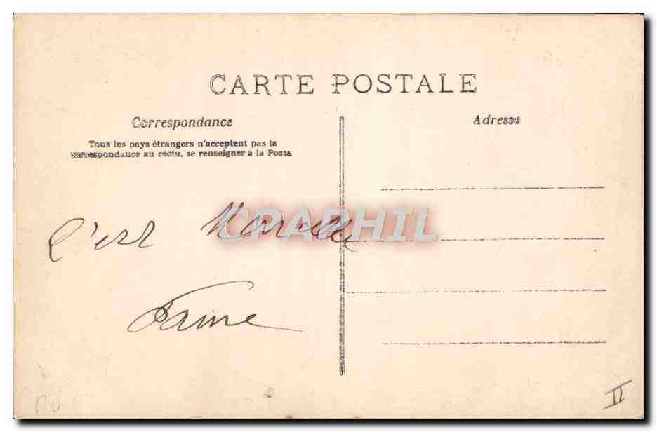 CPA Telephone Fantaisie Enfant Bebe — Rückseite
