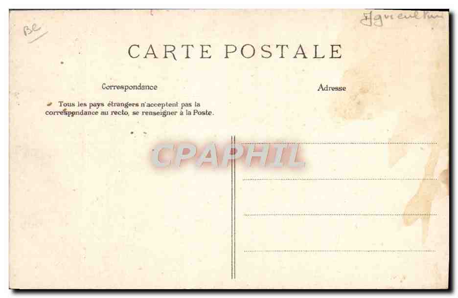 CPA Folklore La rentree des foins  — Rückseite
