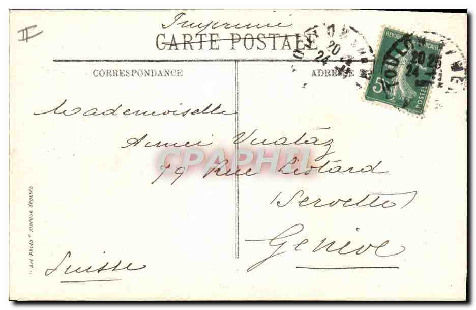 Toulon — La Rade — Ch. Guérin, Quai Cronstadt — n°60 — Verso
