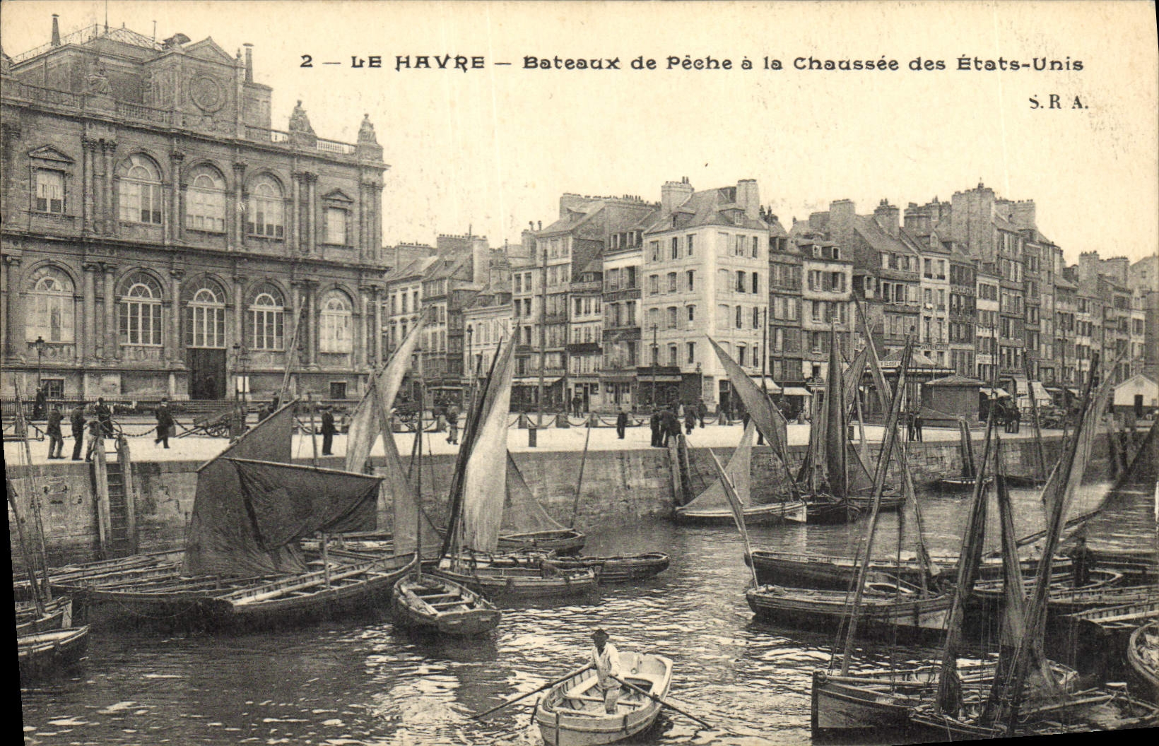 Le Havre — Bateaux de Pêche à la Chaussée des États-Unis — S.R.A.