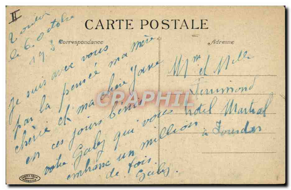 Toulon - Fort Saint-Louis et Jetée — Carte postale n°16, éditée par Cartes Mella — Reverso