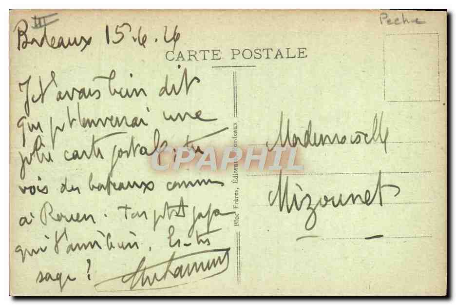 Bordeaux - Les Morutiers en Rade - BR — Achterkant