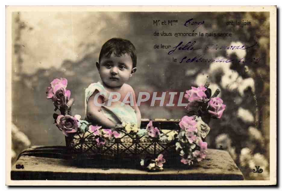 CPA Fantaisie Enfant Bebe 