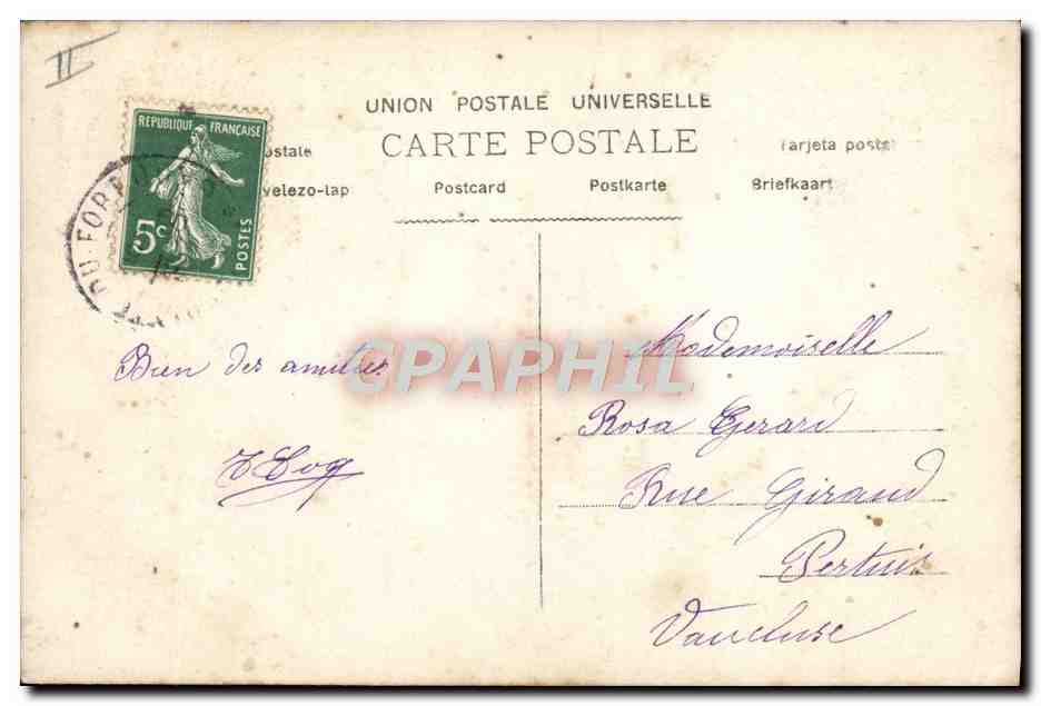 CPA Fantaisie Enfant Bebe  — Verso
