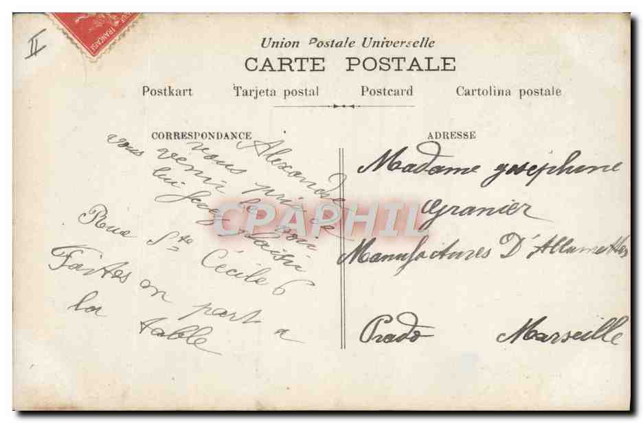 CPA Fantaisie Enfant Bebe  — Verso