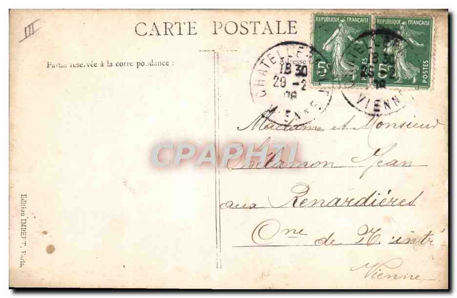 CPA Fantaisie Enfant Bebe Felix Jolly — Rückseite