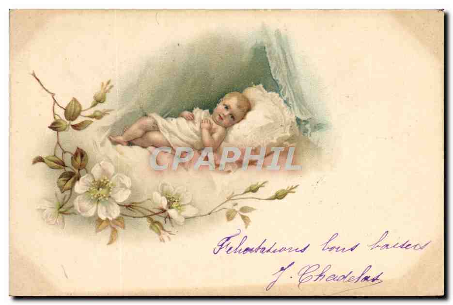 CPA Fantaisie Enfant Bebe 