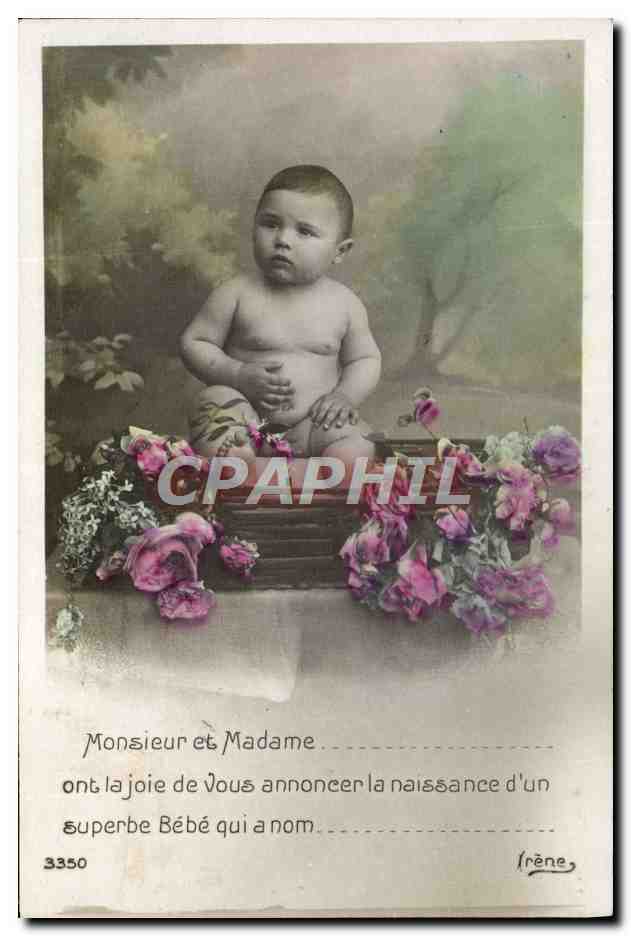 CPA Fantaisie Enfant Bebe 