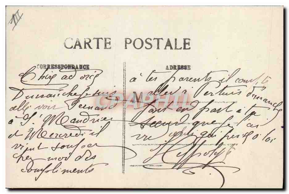 CPA Fantaisie Enfant Bebe  — Rückseite