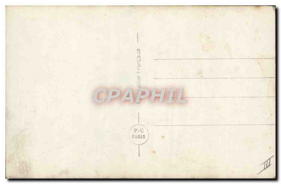 Neugeborenes in einer Puppe — Geburtskarte — P-C PARIS n°561 — Rückseite