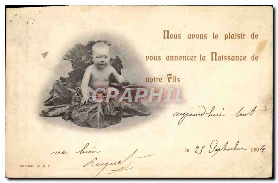 CPA Fantaisie Enfant Bebe 