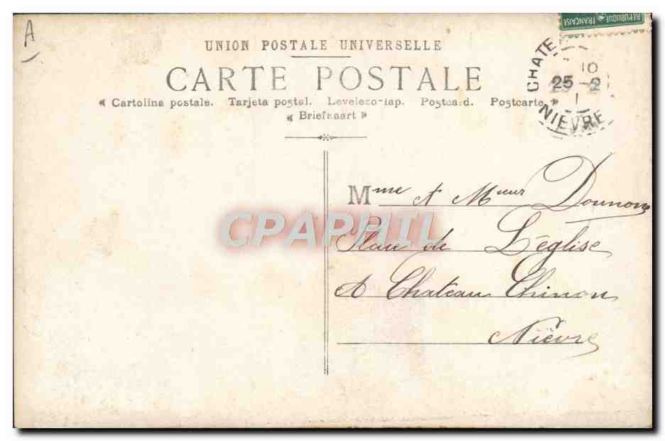 CPA Fantaisie Enfant Bebe Michot  — Rückseite