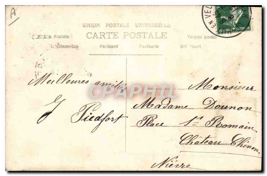 CPA Fantaisie Enfant Bebe Magnet — Rückseite