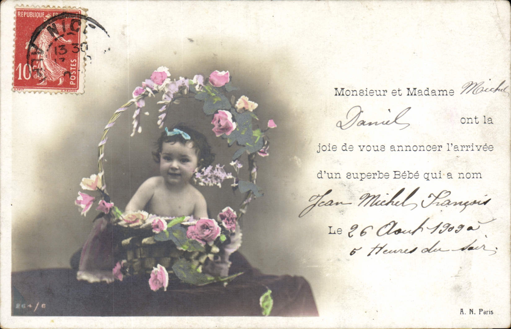 CPA Fantaisie Enfant Bebe Michel Daniel