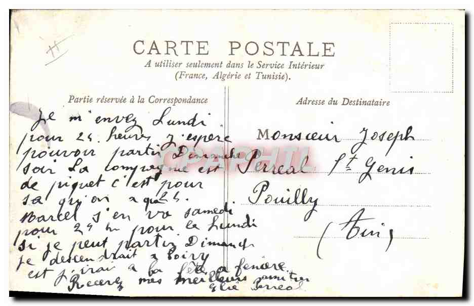 La visite — Malade à la chambre — M.H. Paris — Reverso