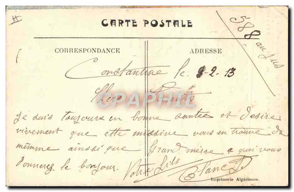 CPA Fantaisie Militaria Manoeuvres — Reverso