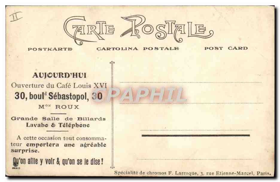 Soldats allemands — dérision sur les légumes — éditeur Willy, n° non visible — Verso