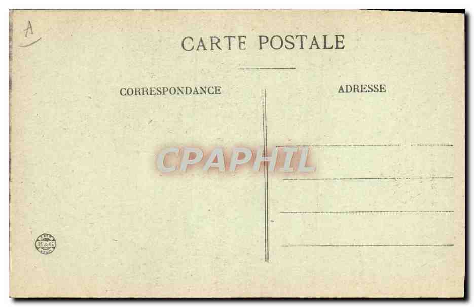CPA Folklore Vieille fumeuse  — Rückseite