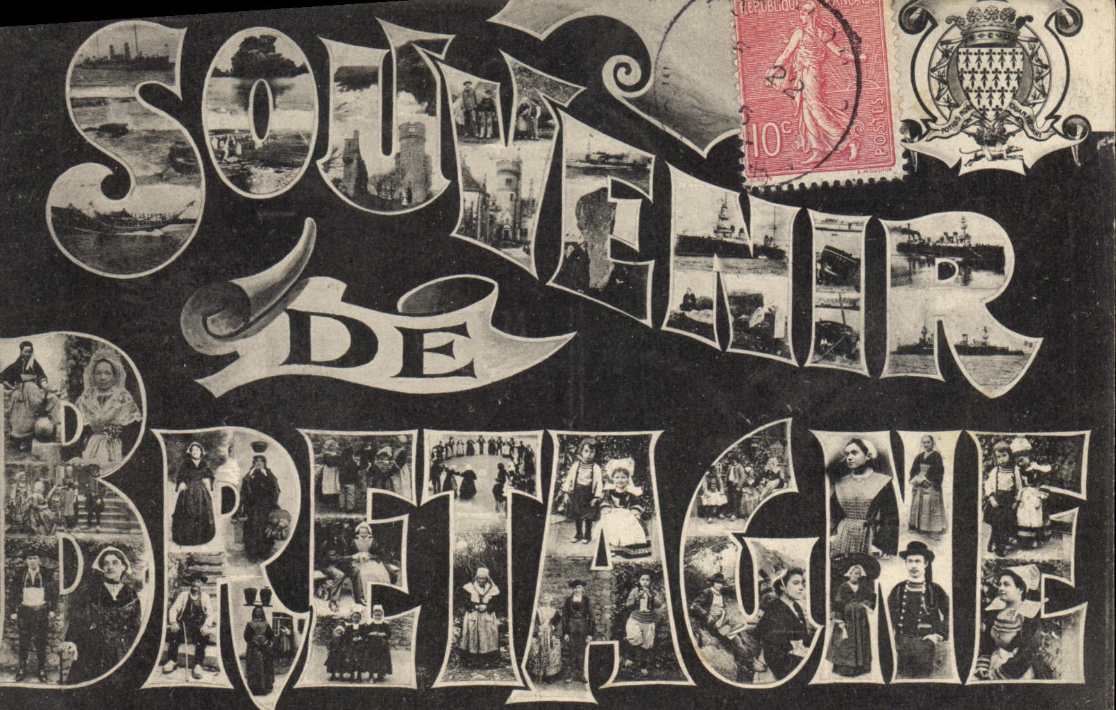 CPA Folklore Bretagne 
