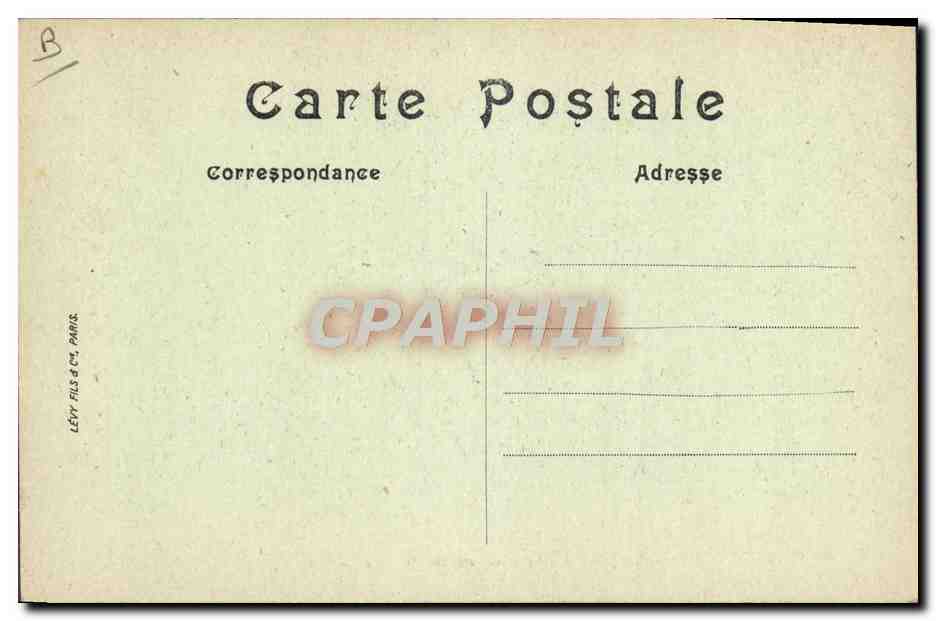 CPA Folklore Un dimanche en Bretagne Enfants — Verso
