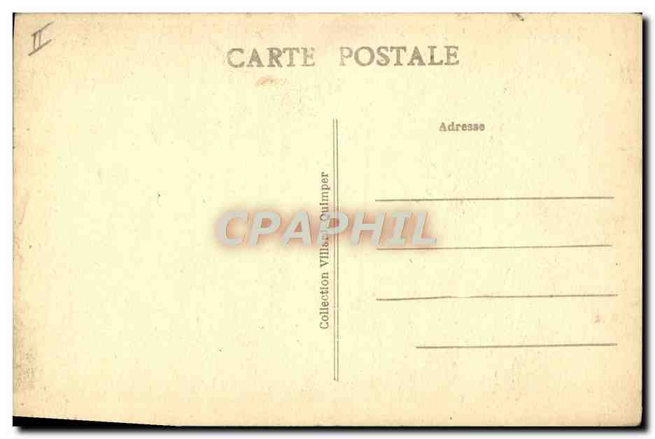 CPA Folklore Enfants Vive el cidre de Bretagne  — Rückseite