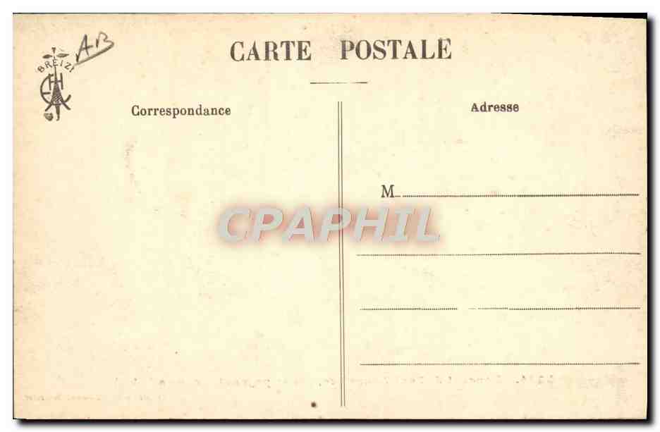 CPA Folklore Bouquet de Pont Avernaises accompagnant Madame Botrel  — Verso