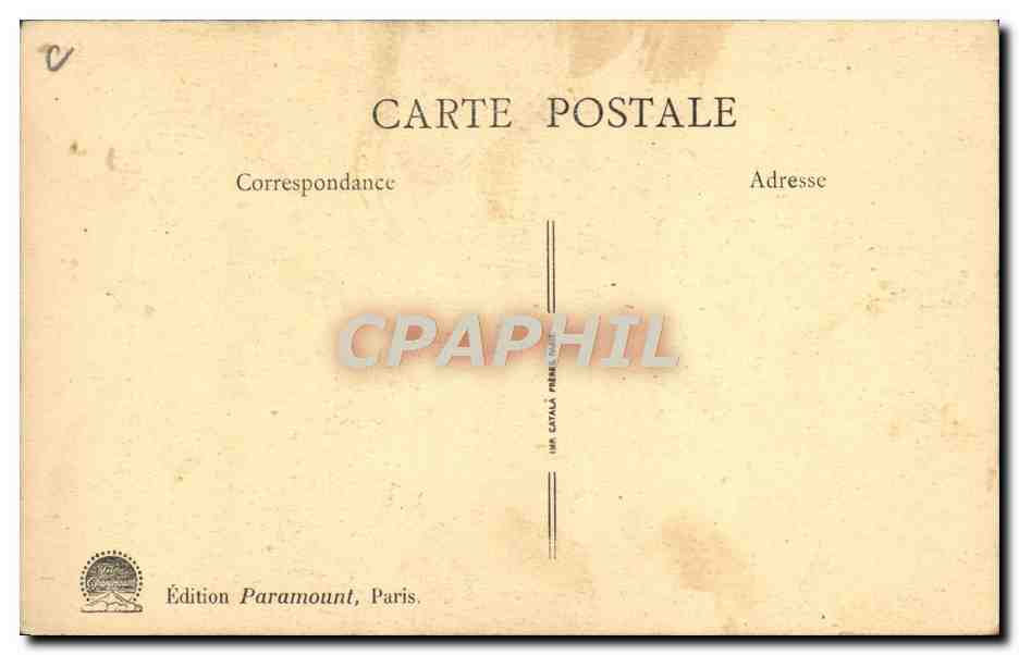 CPM Cinema Rudolph Valentino Le Cheik Films Paramount  — Back