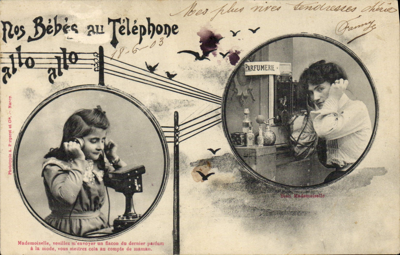 Nos Bébés au Téléphone — Phototypie A. Prugnet et Cie — Nancy