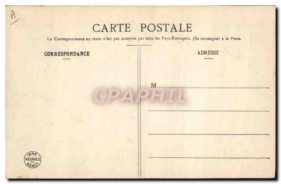 Je vous souhaite bonne et heureuse — Téléphone et vue de ville — Edition Bergeret — Verso