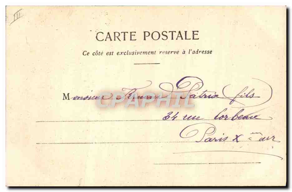 Tarjeta postal antigua Fantasía Teléfono Nuestros bebés al teléfono — Reverso