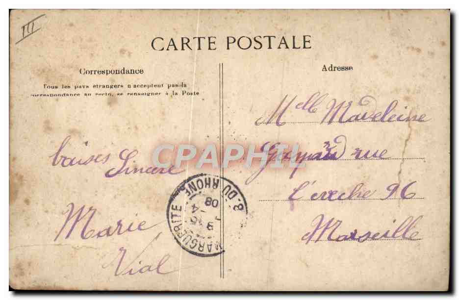 CPA Folklore Les glaneuses de feuilles mortes  — Verso