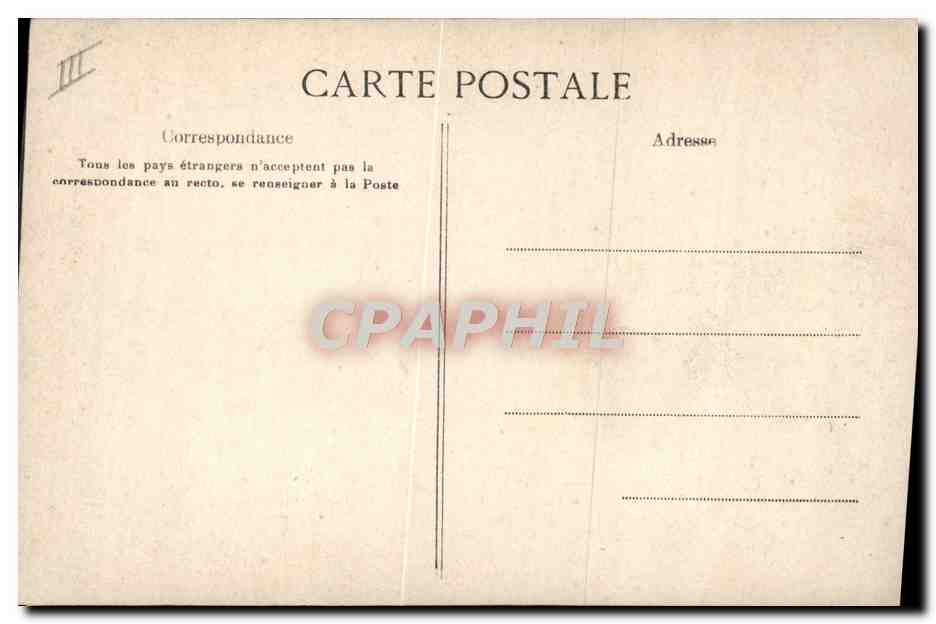 CPA Folklore Le repos des faneurs  — Verso