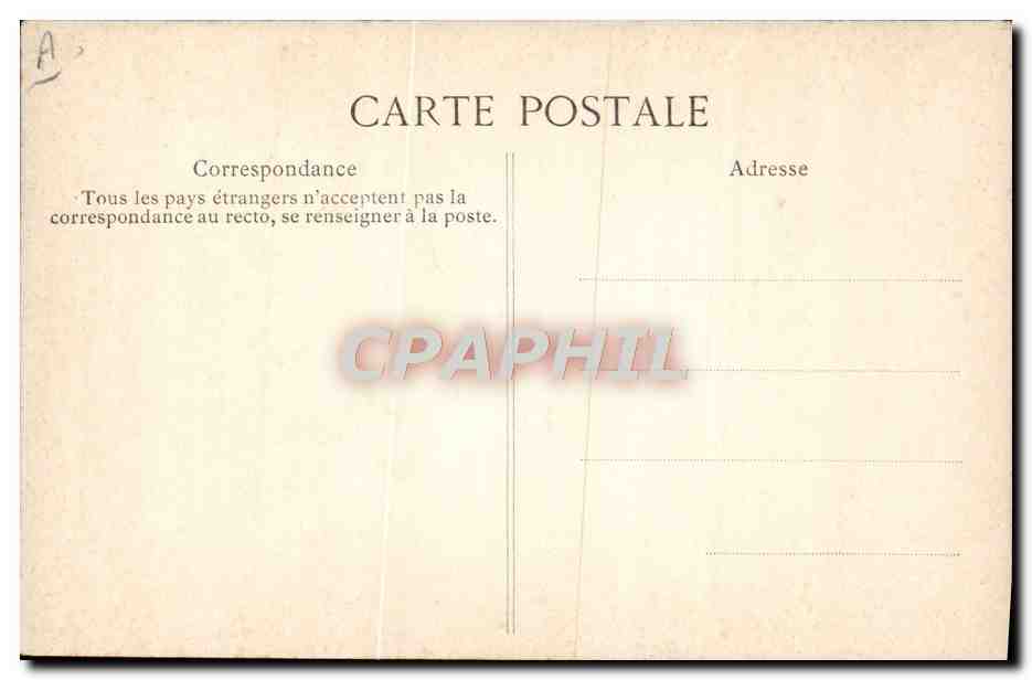 CPA Folklore La paie des moissonneurs  — Verso