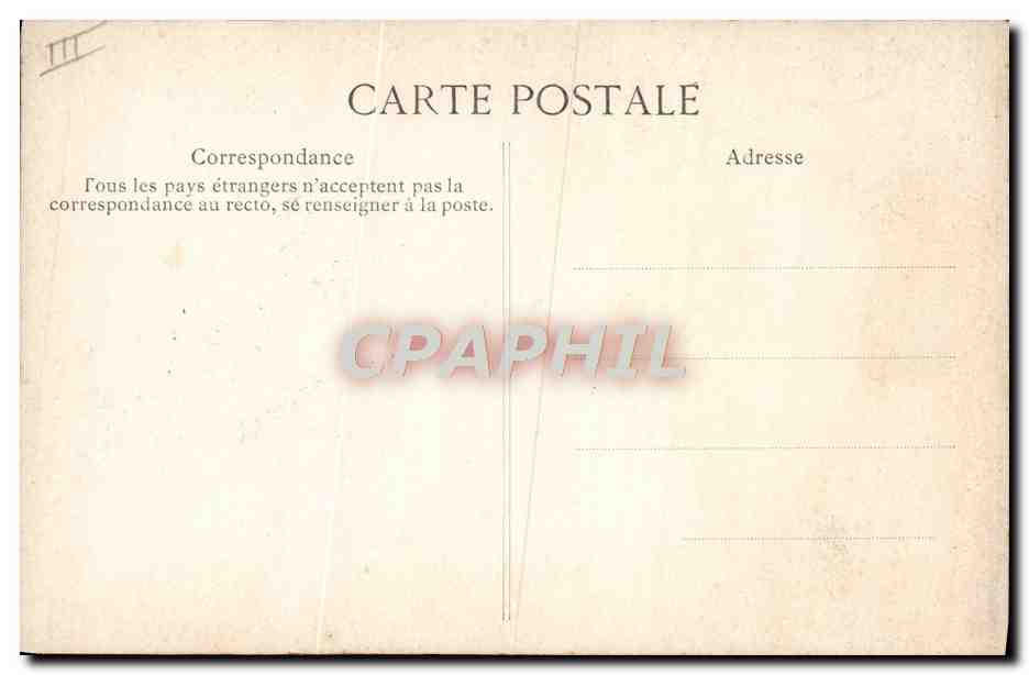 CPA Folklore Entree d'auberge de campagne  — Verso