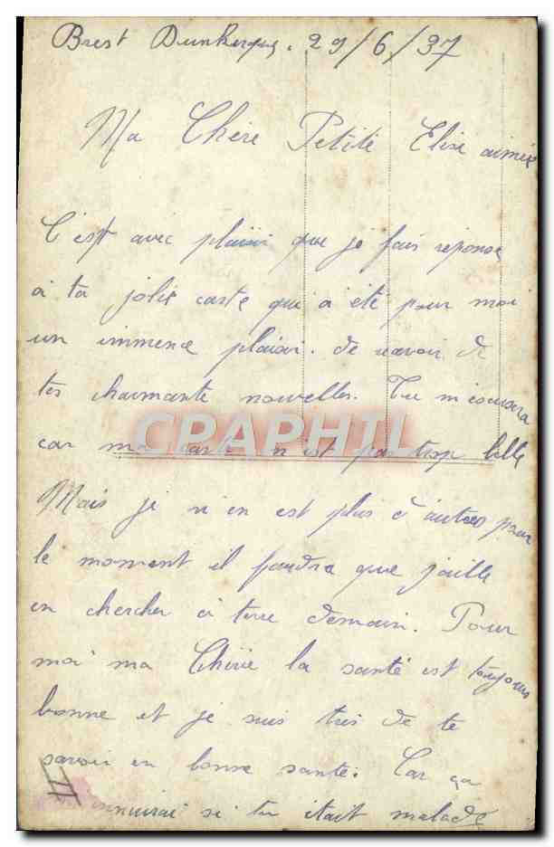 CPA Fantaisie Femme Langage des porte Bonheur Cochon Porc Fer a cheval Trefle De elephant  — Rückseite