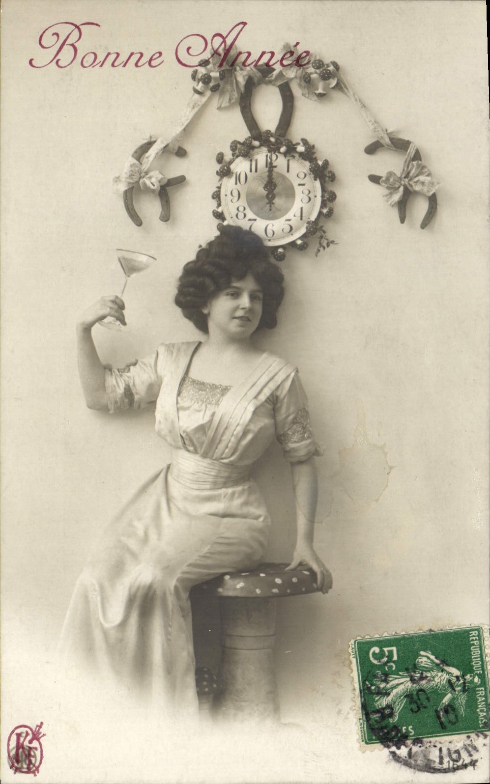 CPA Fantaisie Femme 