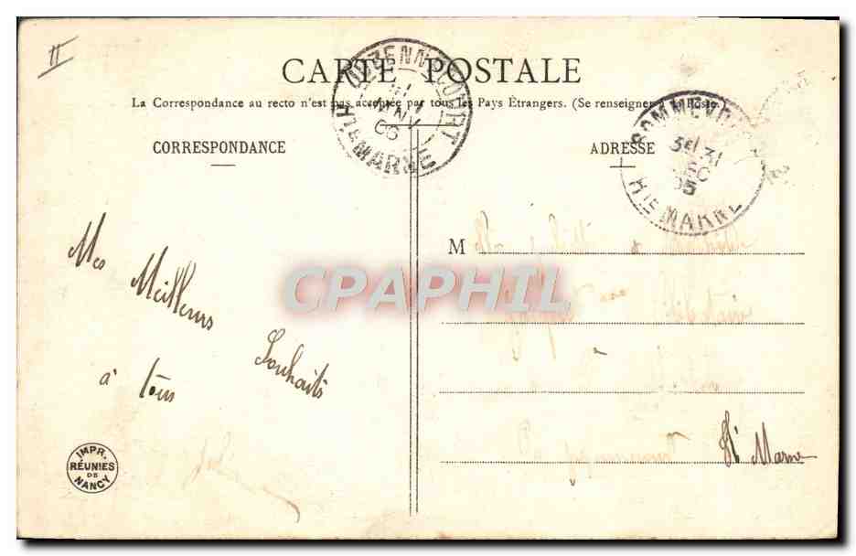 Sainte Veine — 1906 — Édition Bousquet — Reverso
