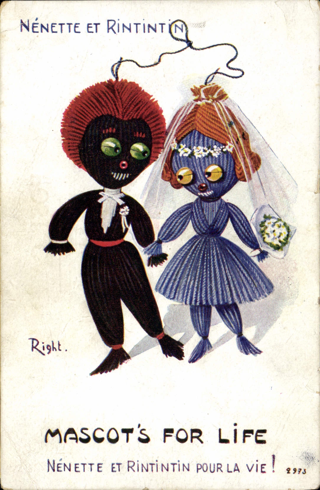 Nénénette e Rintintin — matrimonio — Destro, n° 2973