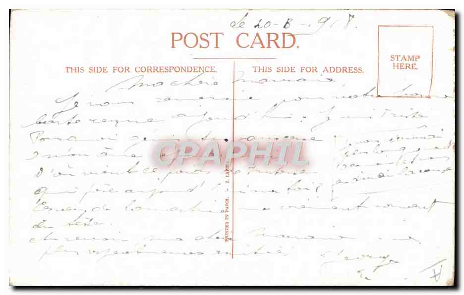 Nénénette e Rintintin — Danza — Right, n° 2977 — Verso