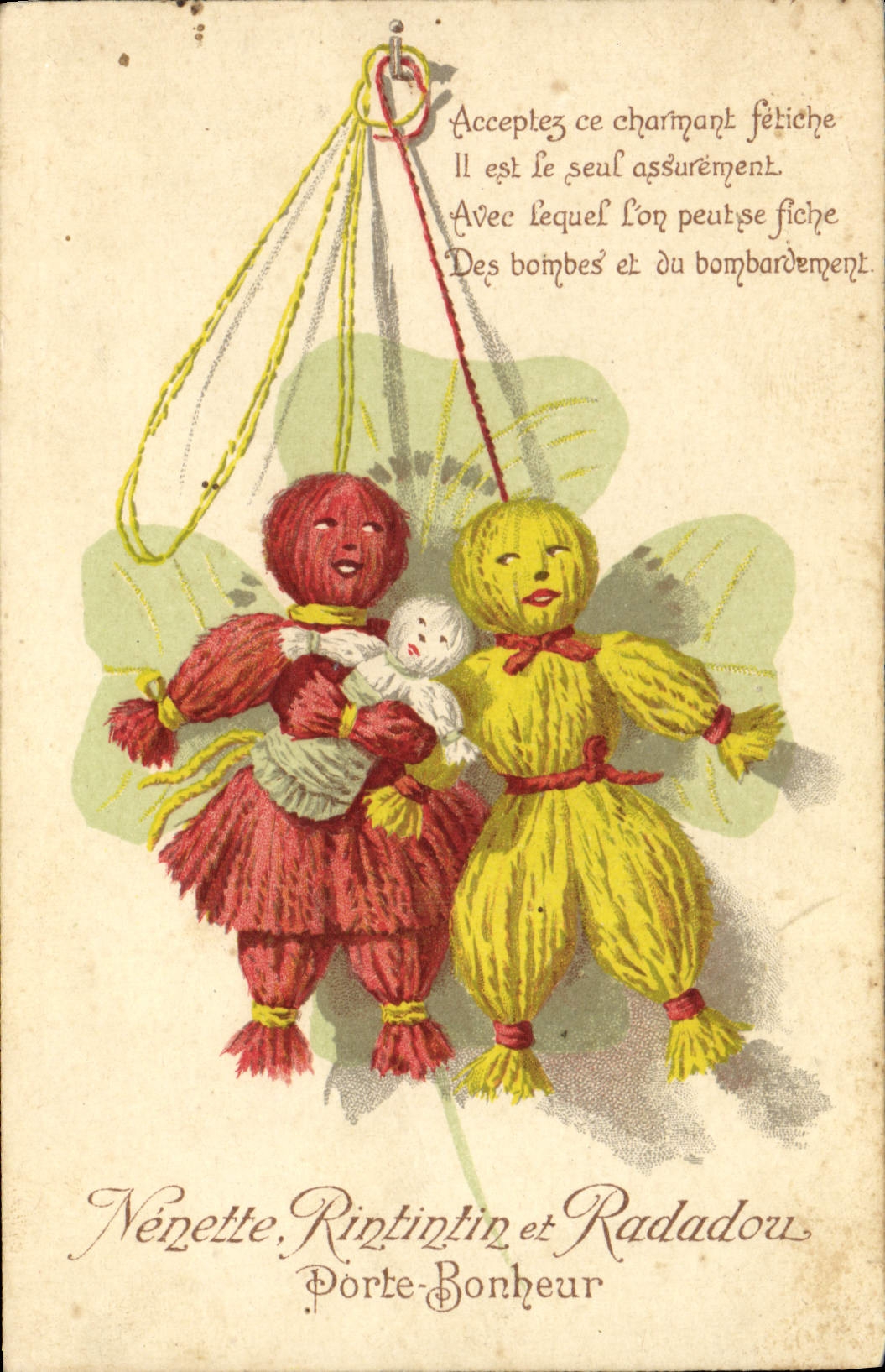Nénénette, Rintintin et Radadou — Porte-Bonheur — Éditeur R. et Cie, Paris