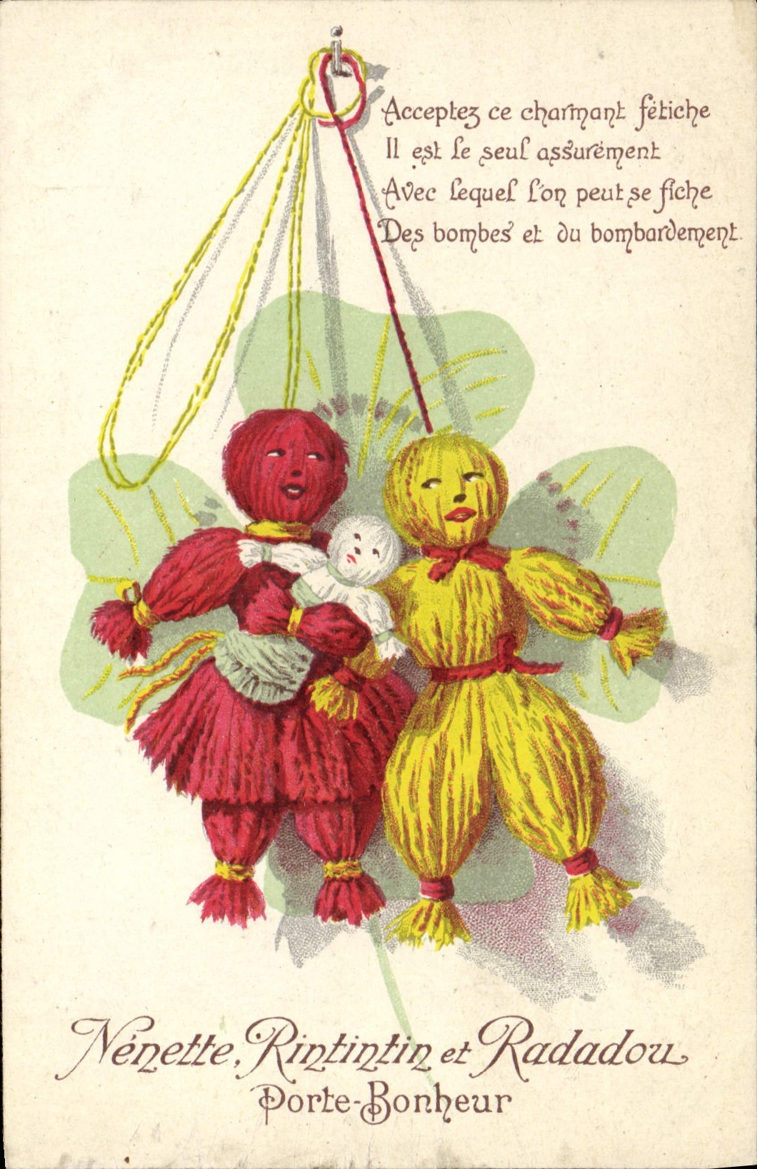 Nénénette, Rintintin et Radadou — Porte-Bonheur — Éditeur R. et Cie, Paris