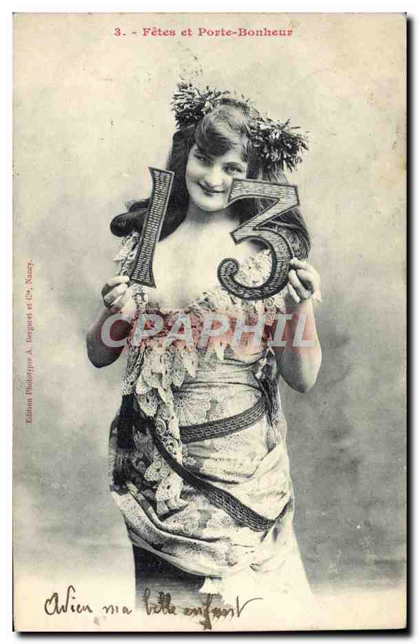 Fêtes et Porte-Bonheur — N°3 — Édition Phototype A. Bergert et Cie, Nancy