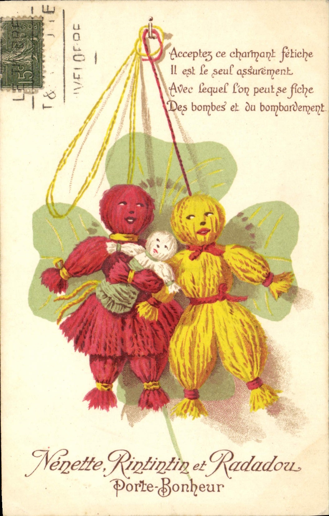 Nénette, Rintintin y Radadou — Puerta de la Suerte — R. y C.°, París