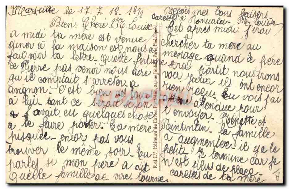 Nénénette, Rintintin et Radadou — Porte-Bonheur — Éditeurs R. et C. de Paris — Reverso