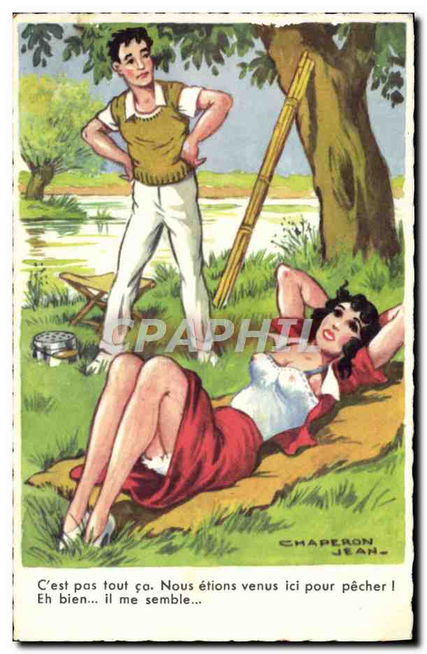 CPA Fantaisie Humour Jean Chaperon 