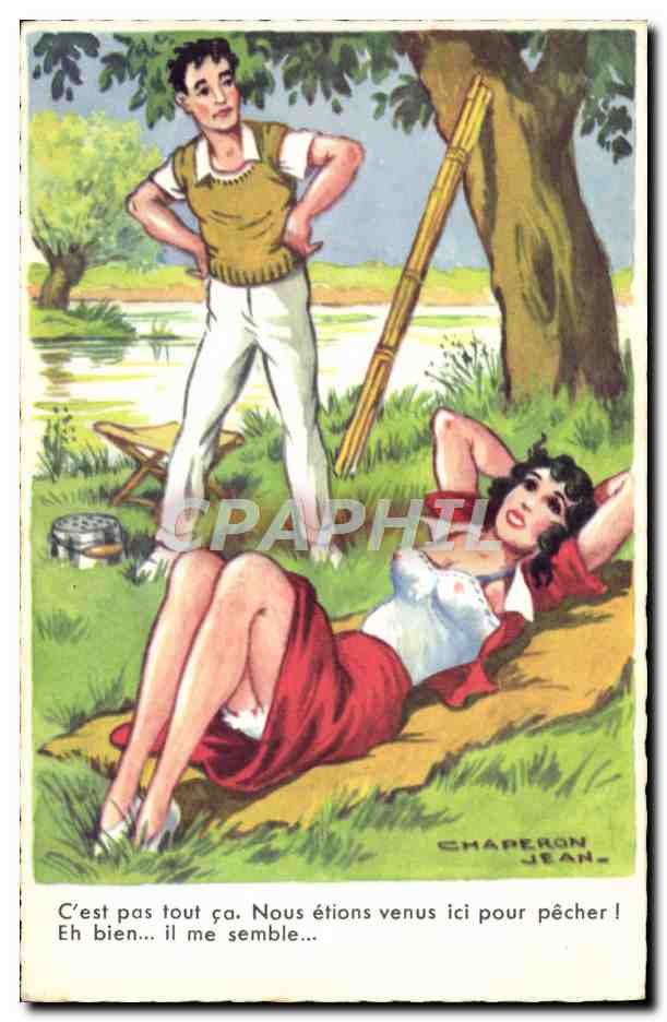 CPA Fantaisie Humour Jean Chaperon