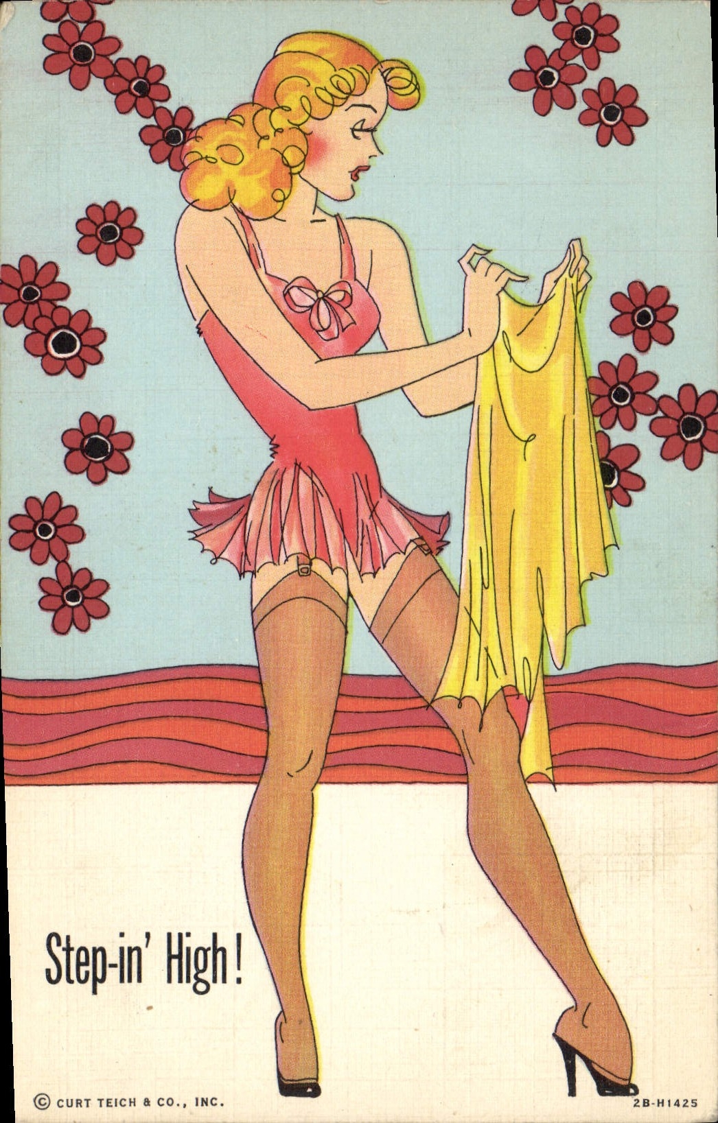 CPA Fantaisie Femme Erotique