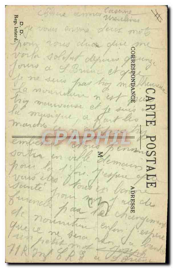 Scènes de caserne — Aux lavabos (La rigolade des anciens) — Gérrat — Reverso
