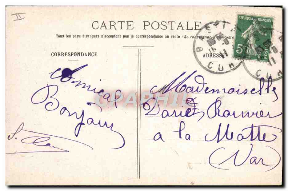 Départ des Hommes de la Classe — Le Rapide de la Classe — E. R. Paris (Déposé) — Reverso