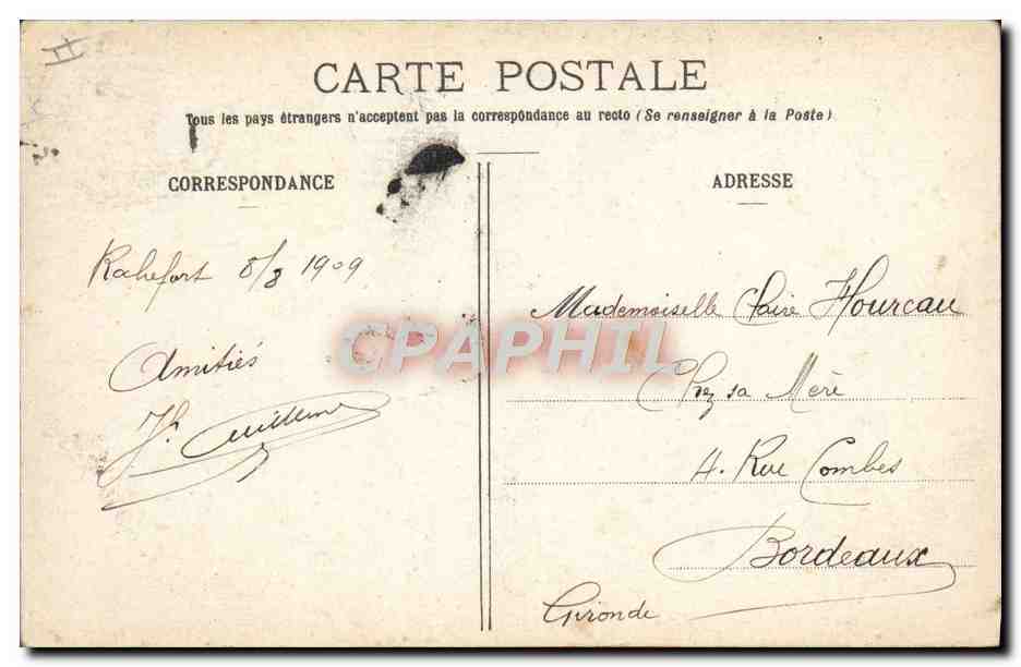 Chasse aux puces — E. R. PARIS — n° de série non visible — Verso